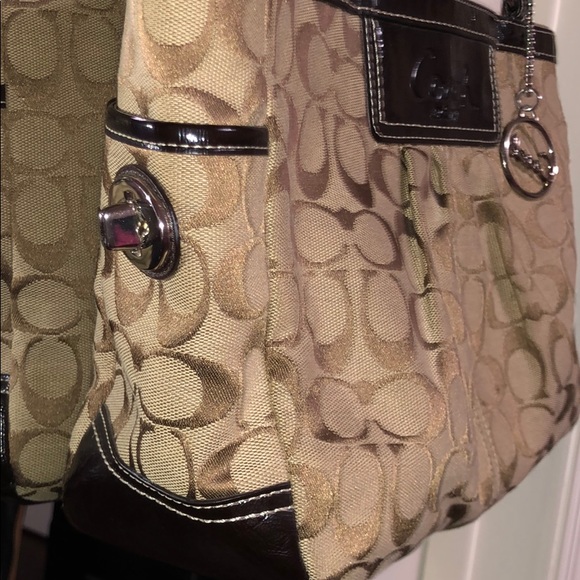 Coach signature Jaquar tote bag - Picture 5 of 9
